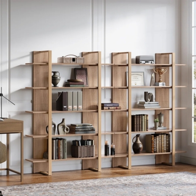 Kệ sách đơn giản 5 tầng decor rộng rãi, tiện dụng DKFKS60