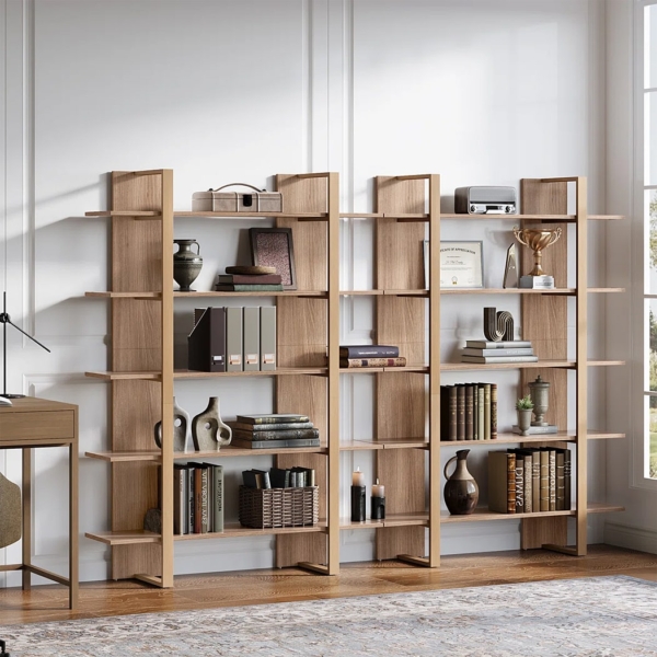 Kệ sách đơn giản 5 tầng decor rộng rãi, tiện dụng DKFKS60 Kệ sách đơn giản 5 tầng decor rộng rãi, tiện dụng DKFKS60