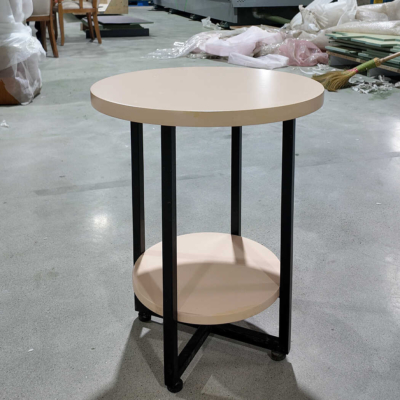 Bàn tròn khung sắt sơn tĩnh điện