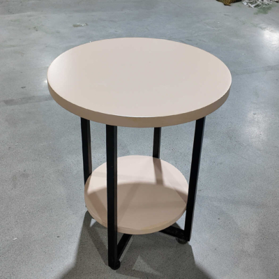 Bàn tròn khung sắt sơn tĩnh điện