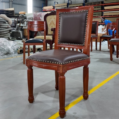 Bộ bàn ghế ăn 8 người, hình tròn 1m8