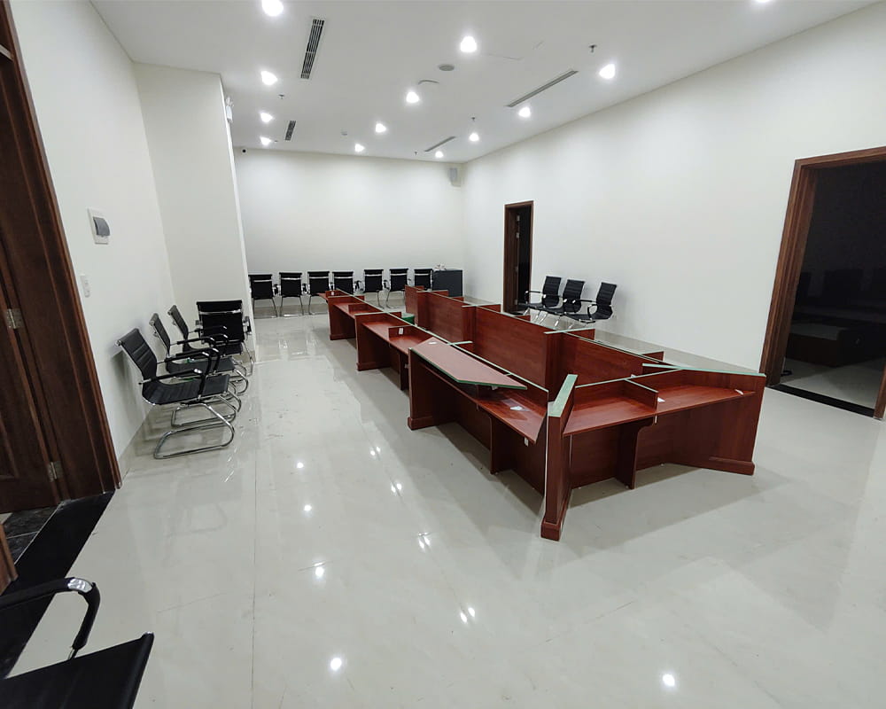 Một số hình ảnh thi công nổi bật tại dự án lắp đặt doanh cụ nội thất: “Nhà khách Bộ Chỉ huy Quân sự Tỉnh Nguyên”