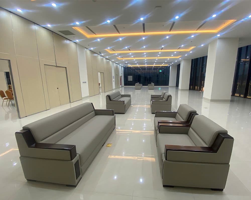 Một số hình ảnh thi công nổi bật tại dự án lắp đặt doanh cụ nội thất: “Nhà khách Bộ Chỉ huy Quân sự Tỉnh Nguyên”
