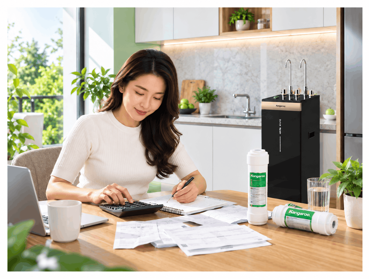 Chi phí sử dụng máy lọc nước nóng lạnh về dài hạn: Điện, lõi lọc và bảo trì
